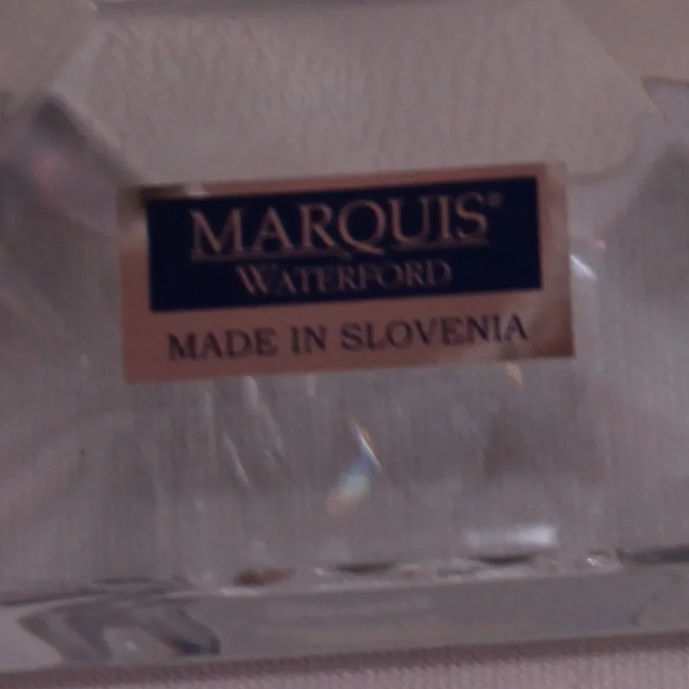 Marquis by Waterford Made in Slovenia Crystal Candlesticks